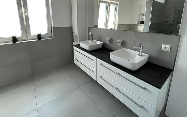 Moderne Badsanierung | M. Elias Bau