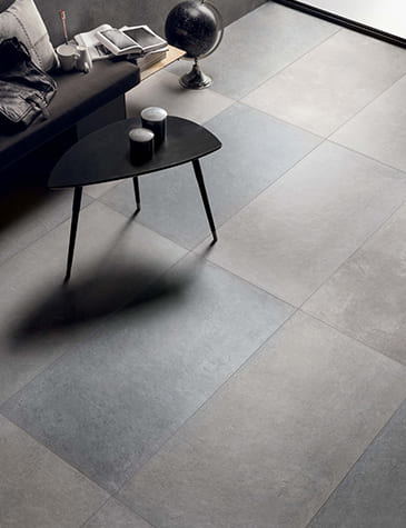 Verlegung von grossen modernen Fliesen | M. Elias Bau